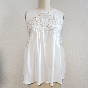 No Label Vintage Lace Tank